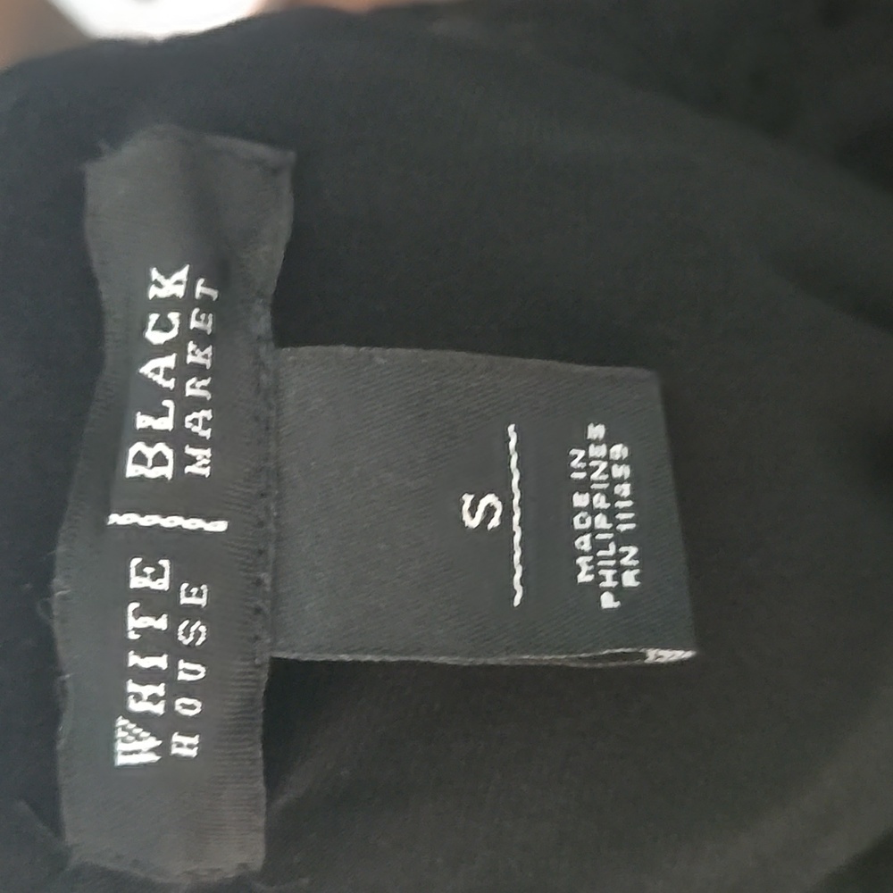 WHBM Scalloped Victorian Lace 3/4 Sleeve Midi Dress Lined Size Small - Picture 13 of 15